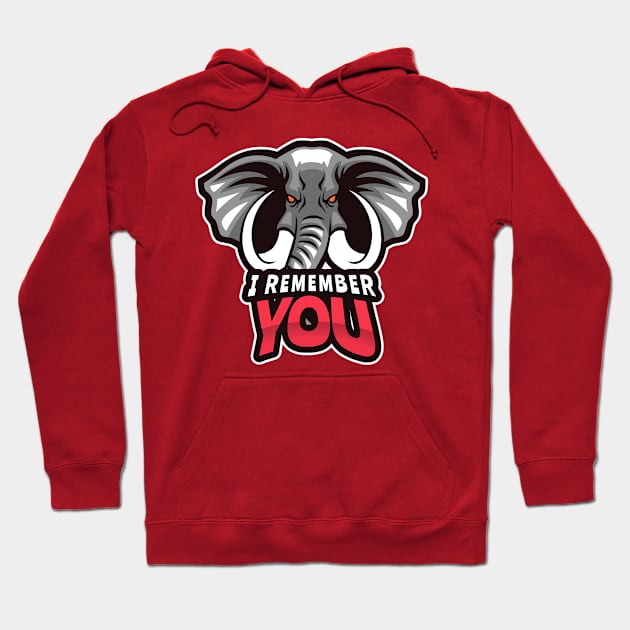 Elephant Memory Hoodie by Preston James Designs